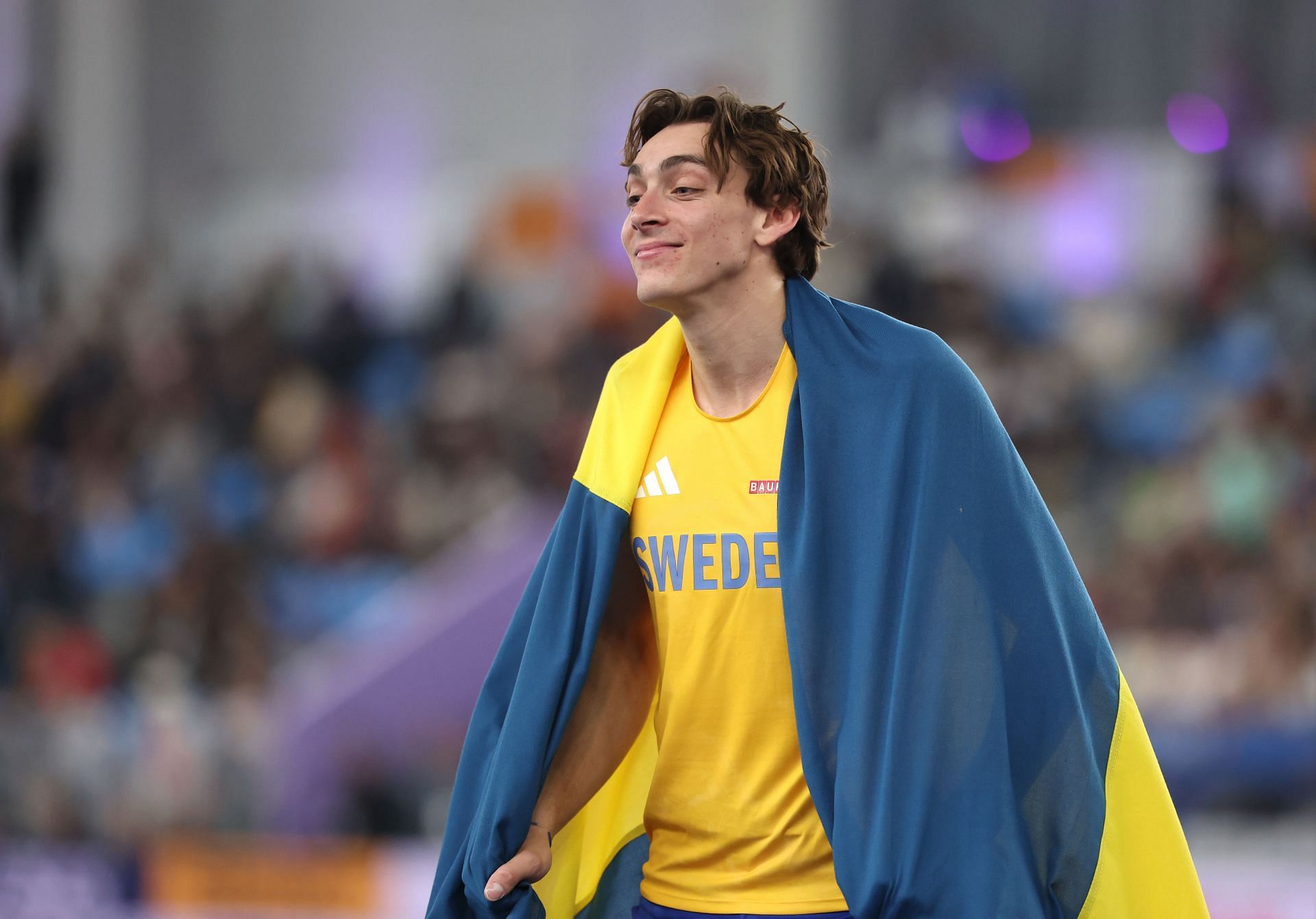 Mondo Duplantis at the World Athletics Indoor Championships Nanjing 2025 - Day 2 - Source: Getty